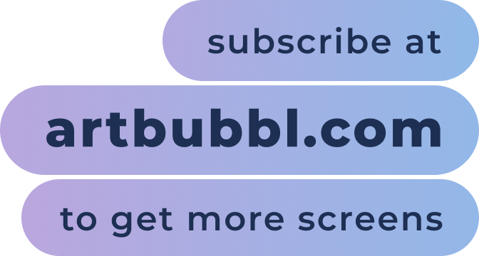 subscribe at artbubbl.com